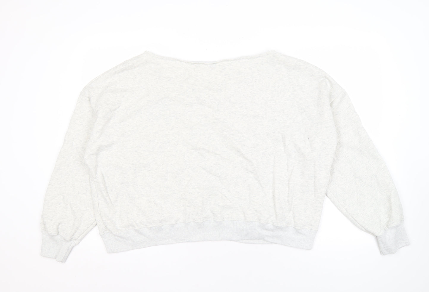 Hollister Women's XL Grey Peanuts Pullover Sweatshirt