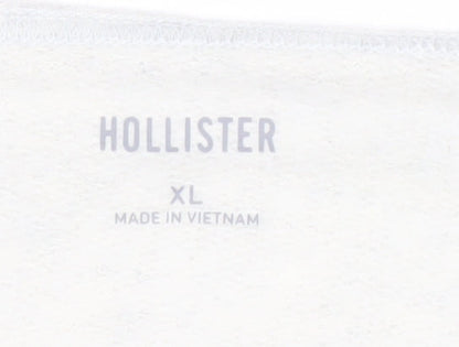 Hollister Women's XL Grey Peanuts Pullover Sweatshirt