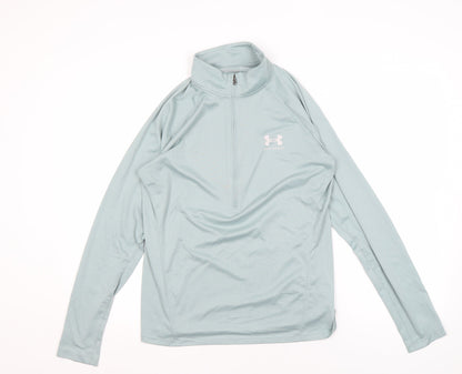 Under Armour Men’s Green Long Sleeve Training Pullover