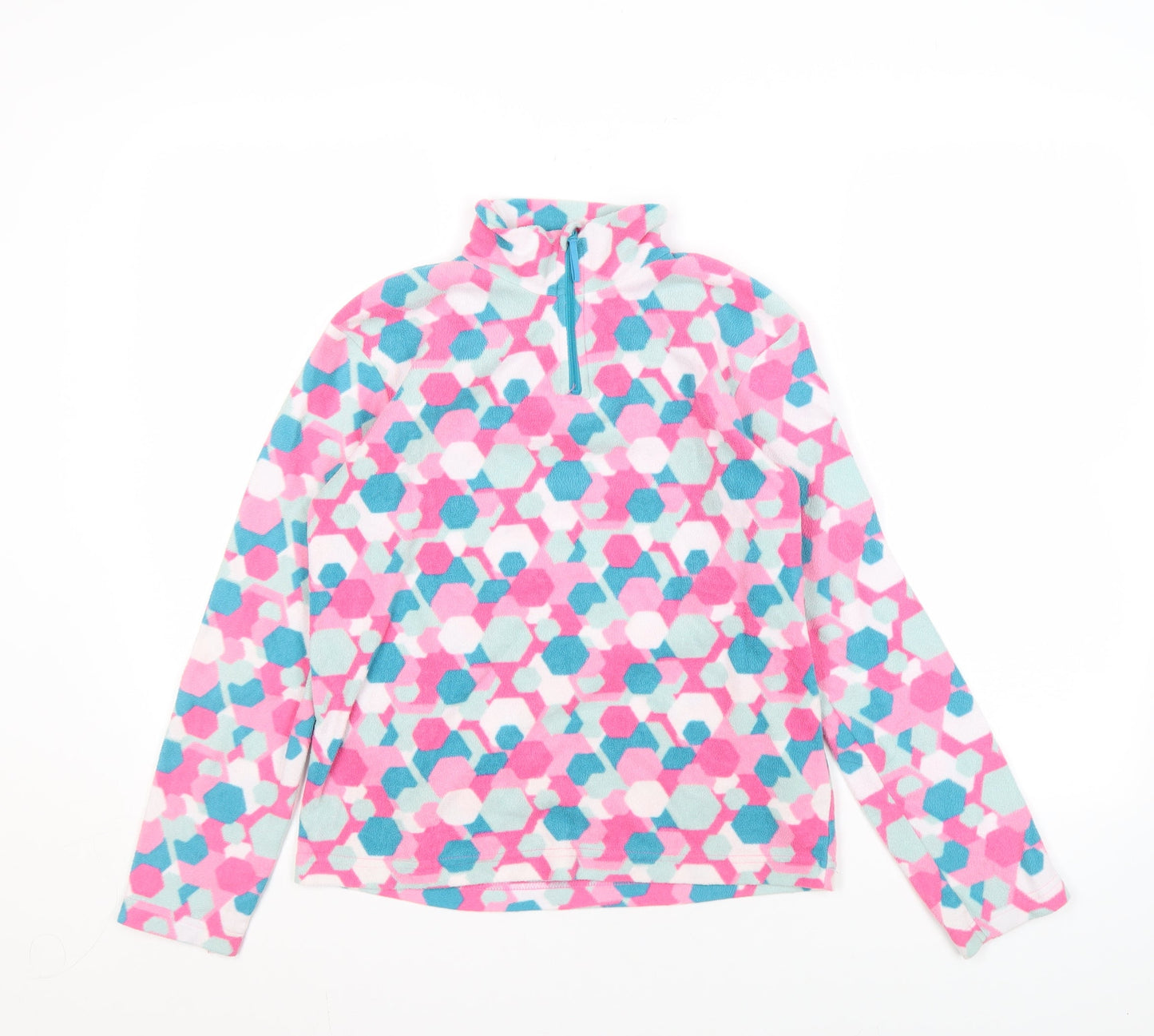 Mountain Warehouse Girls Geometric Fleece Sweatshirt