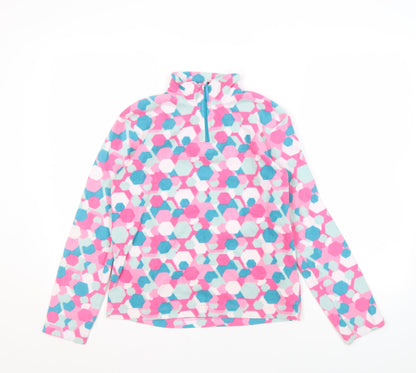 Mountain Warehouse Girls Geometric Fleece Sweatshirt