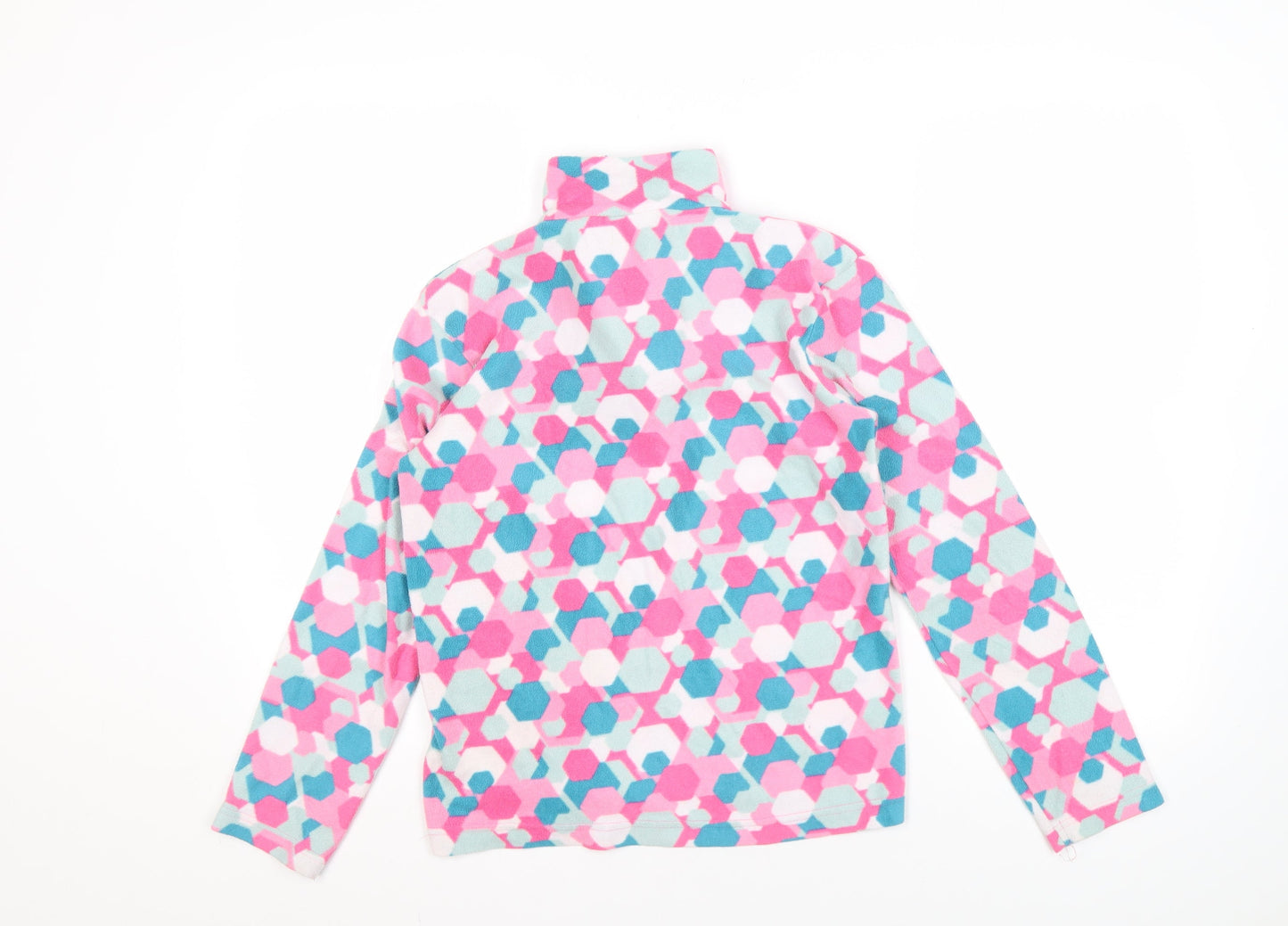 Mountain Warehouse Girls Geometric Fleece Sweatshirt