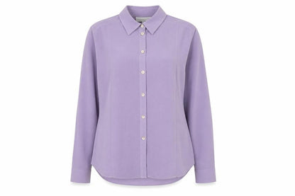 Womens UK Size 12 Autonomy Purple Classic Button-Up
