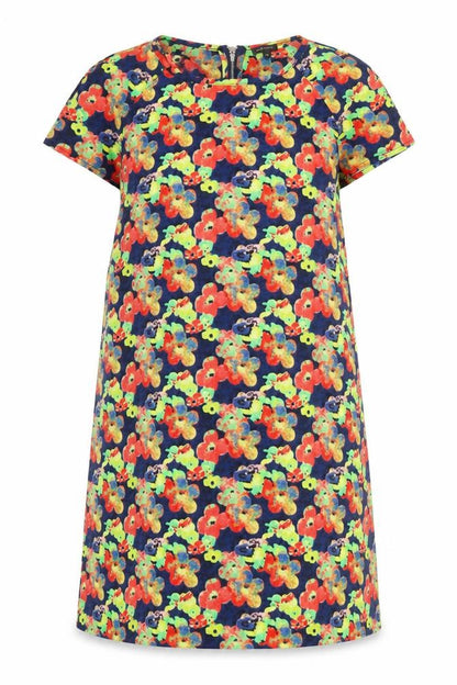 River Island Women's Multicoloured Floral Shift Dress