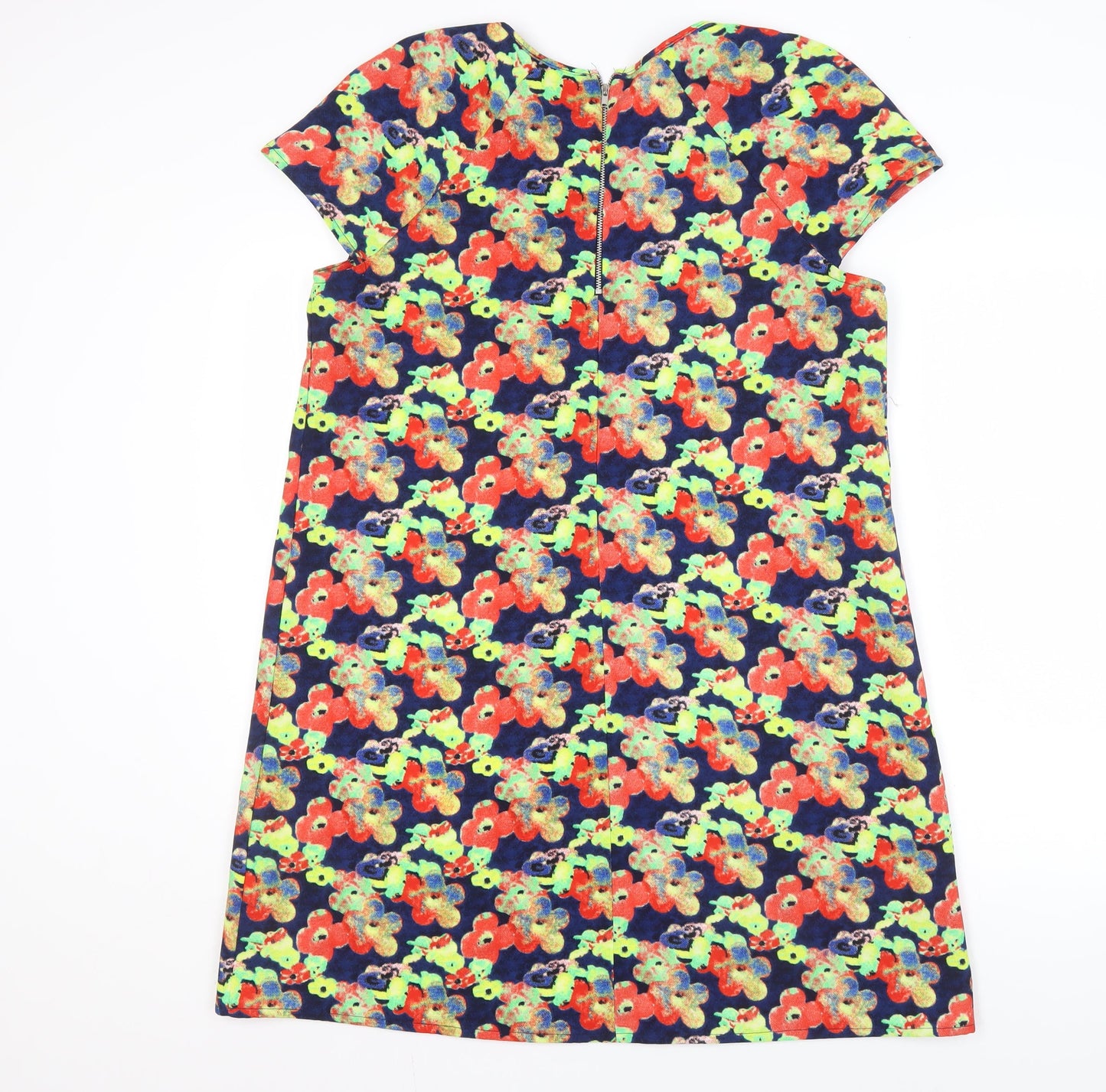 River Island Women's Multicoloured Floral Shift Dress