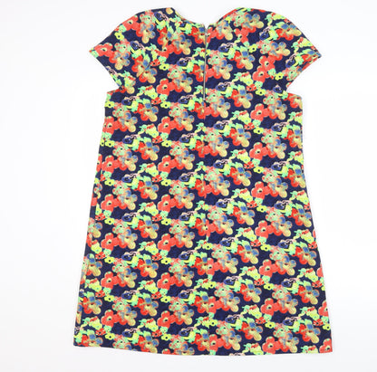 River Island Women's Multicoloured Floral Shift Dress