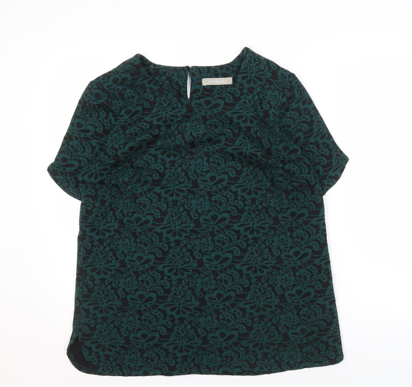 Womens UK Size 16 Anthology Multicoloured Basic Blouse