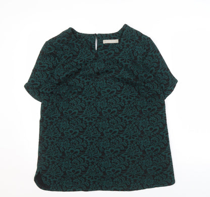 Womens UK Size 16 Anthology Multicoloured Basic Blouse