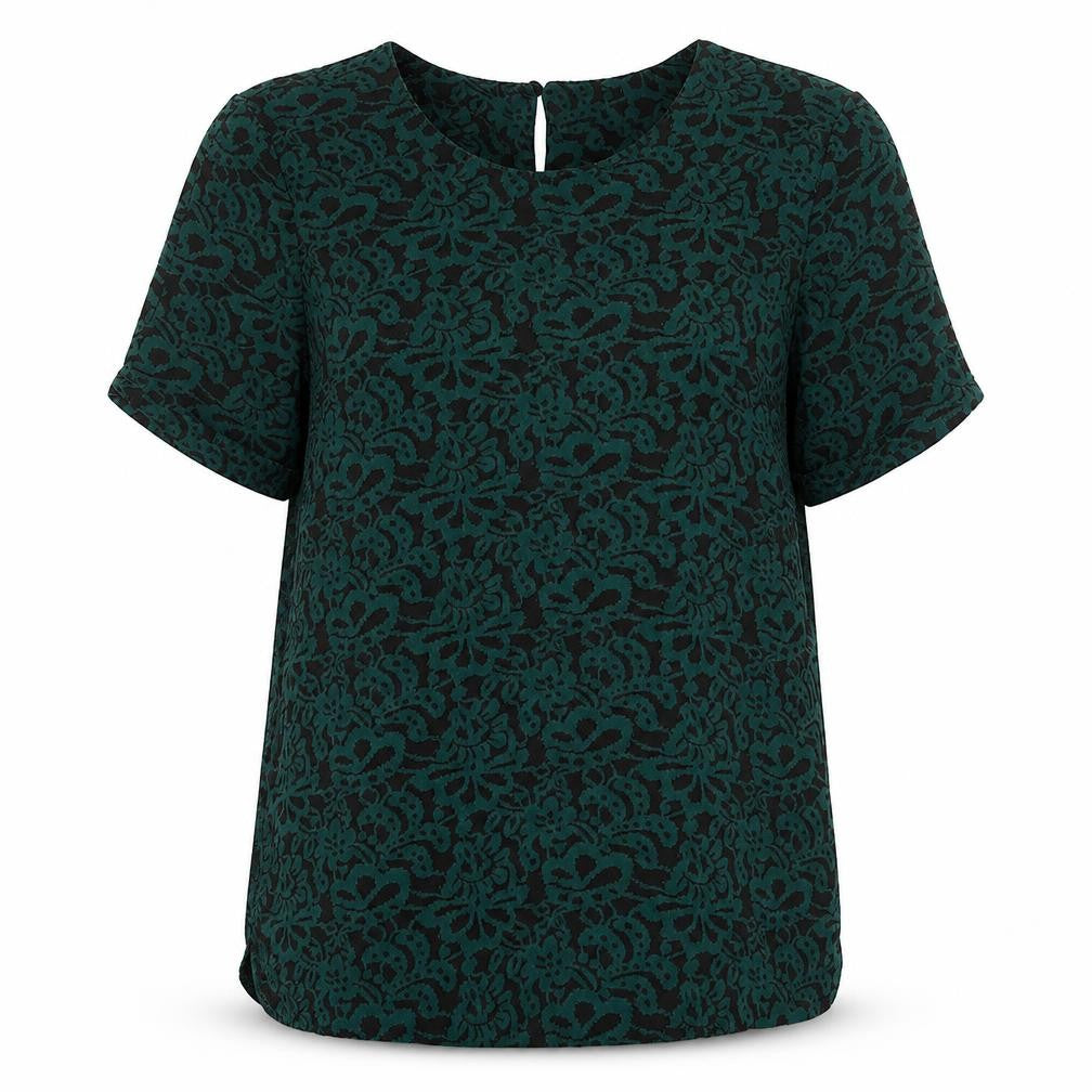 Womens UK Size 16 Anthology Multicoloured Basic Blouse