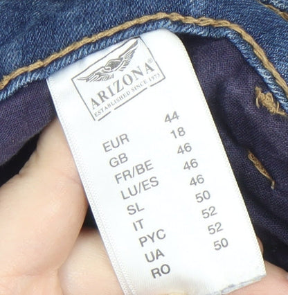 Arizona Women's Blue Bootcut Jeans Size 18