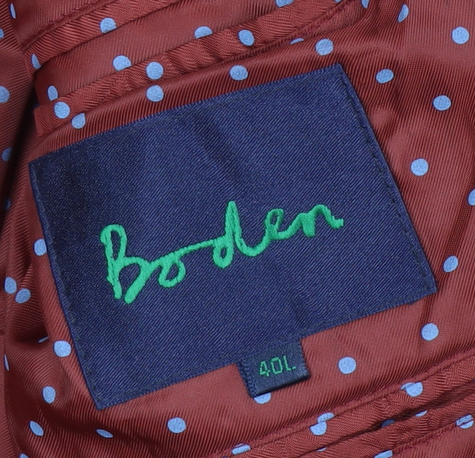 Boden Men's Brown Blazer 40L Long Jacket