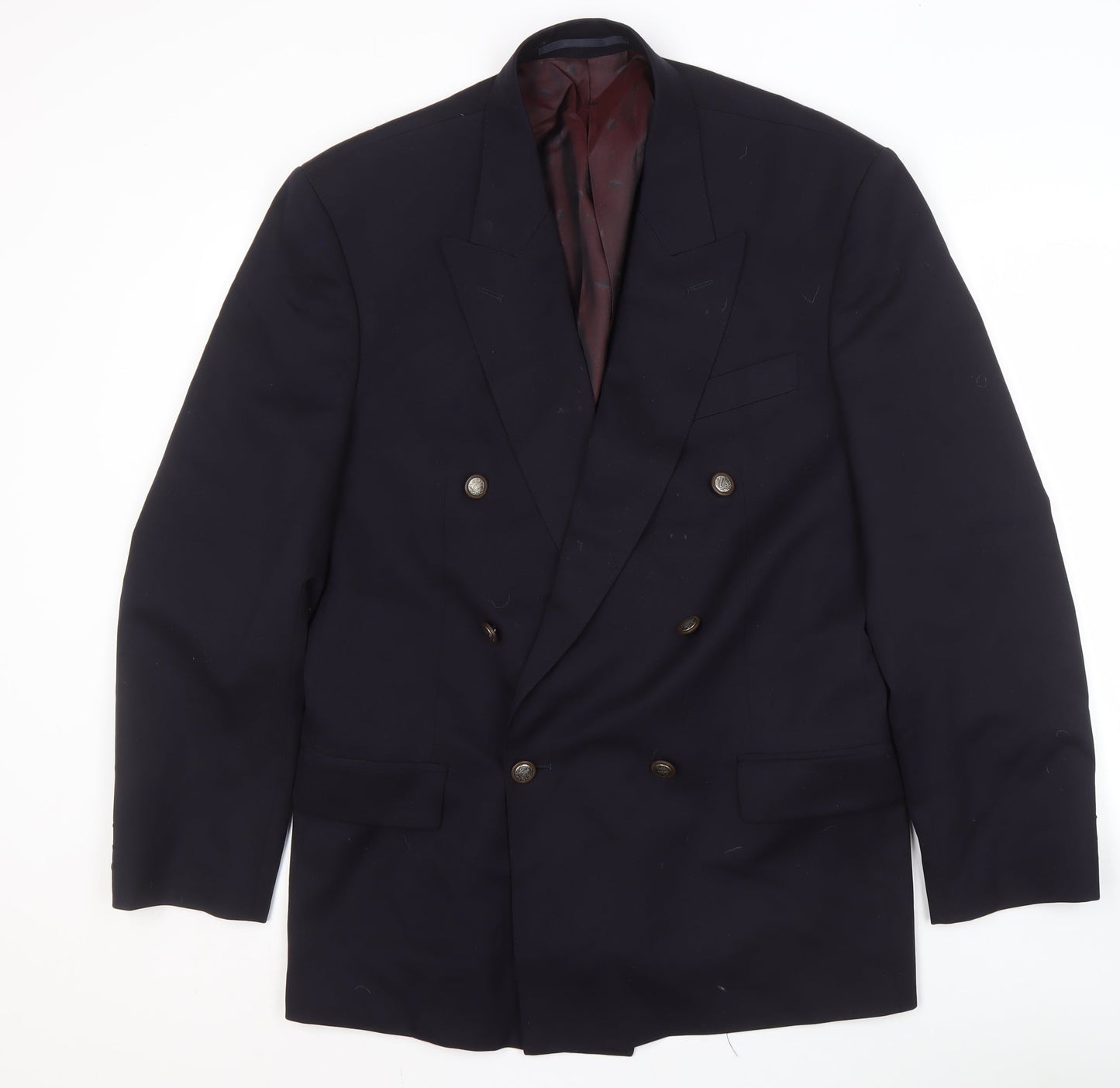 Mens UK Size 42 Berwin & Berwin Regular Black Suit Jacket