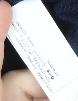 Zara Women's Blue Sleeveless Jumpsuit Size 12