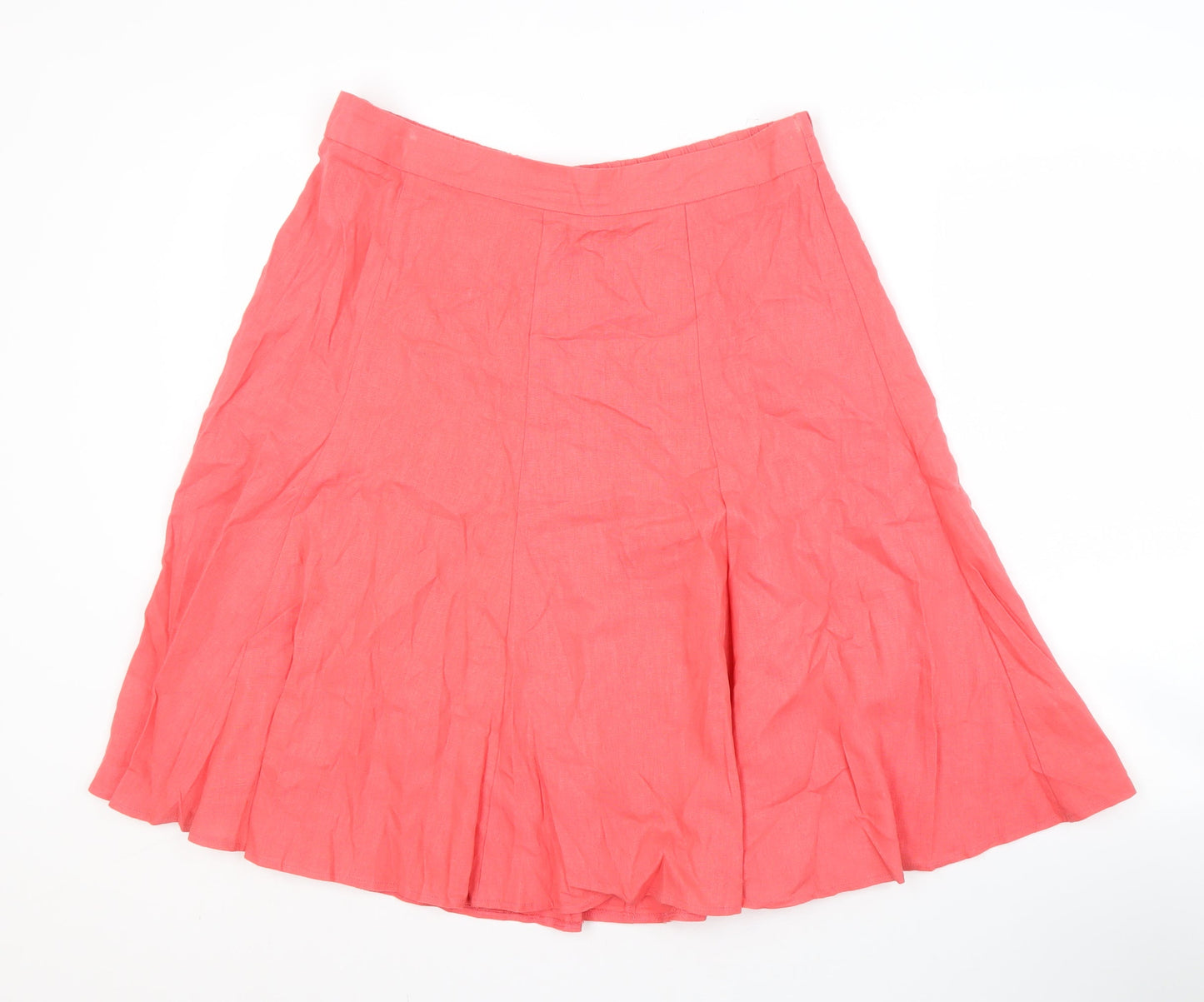 Bonmarché Women's Pink A-Line Skirt, Size 16