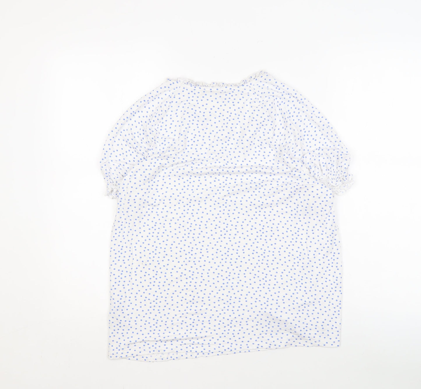 Womens UK Size 14 Marks and Spencer White Basic Blouse
