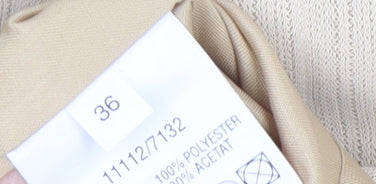 Gerry Weber Women's Beige Midi Skirt Size 8 Casual