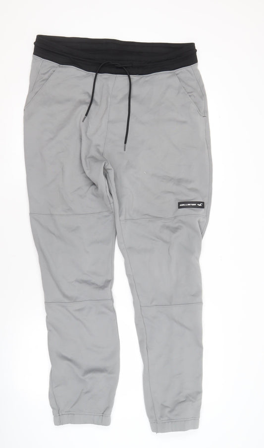 Hollister Men's Grey Jogger Trousers XL