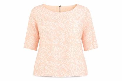 Womens UK Size 14 Principles by Ben de Lisi Beige Basic Blouse