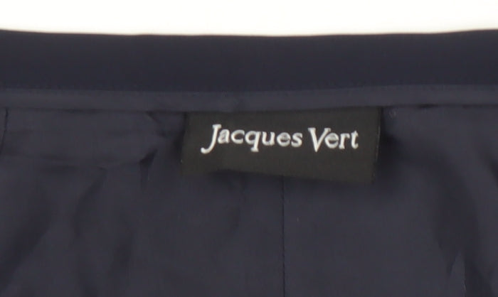 Jacques Vert Women's Blue Polyester Skirt Size 14