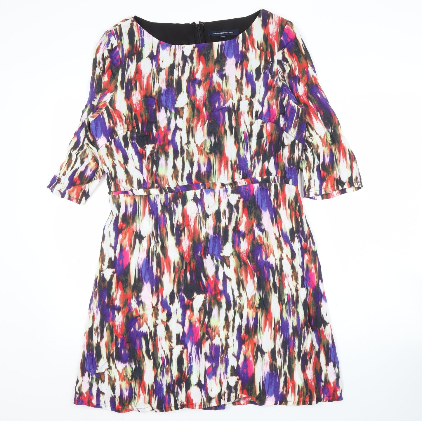 French Connection Women's Multicoloured Dress Size 16