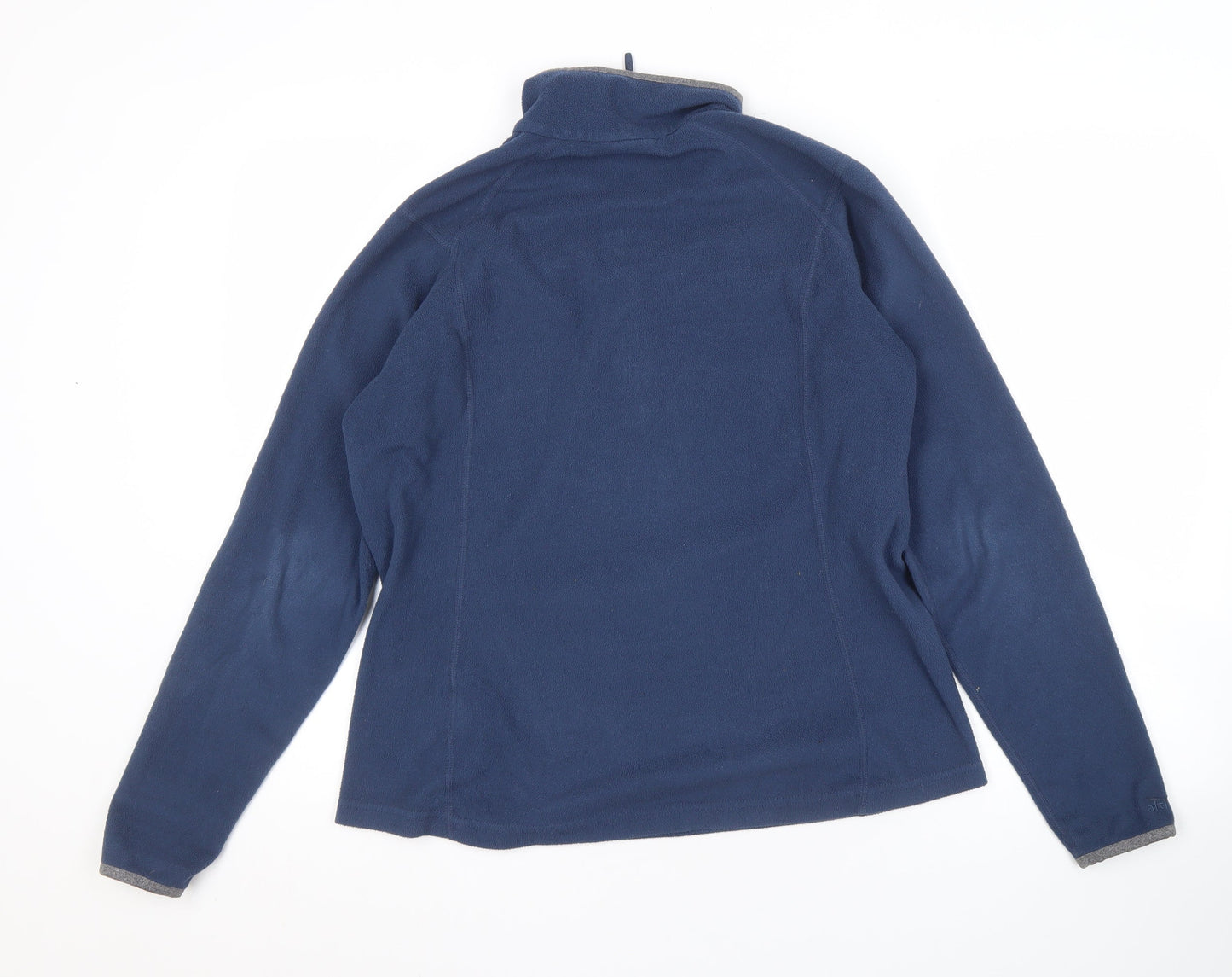 Kathmandu Women's Blue 1/2 Zip Fleece Sweatshirt Size 14