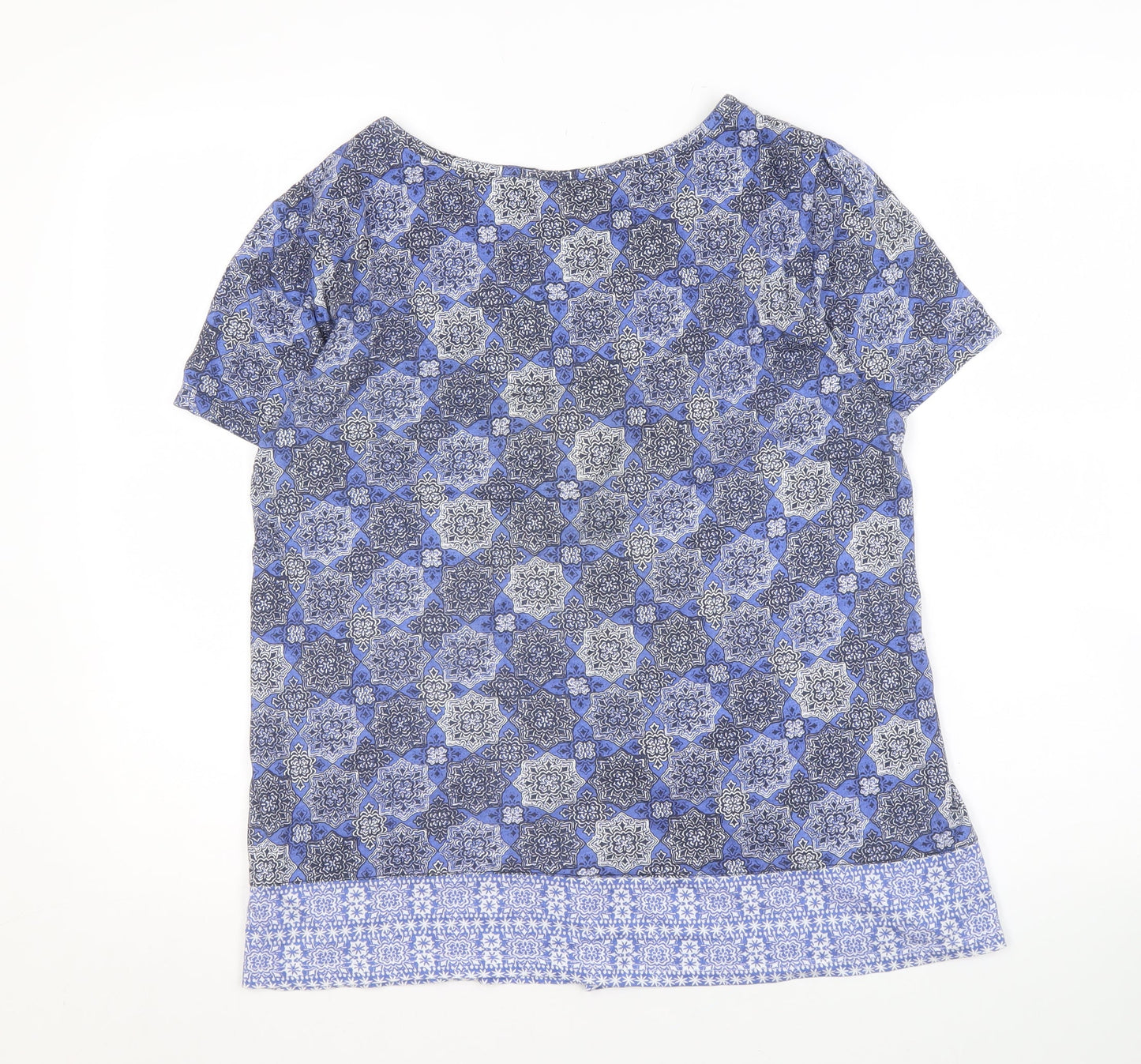 Womens UK Size 14 RJR John Rocha Blue Basic Blouse