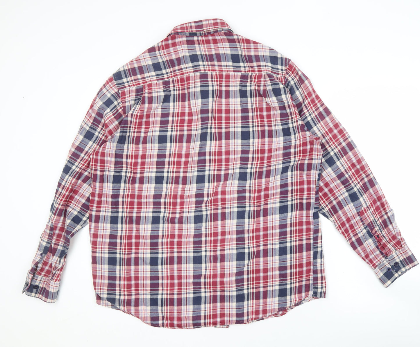 James Pringle Men's Multicoloured Plaid Shirt L