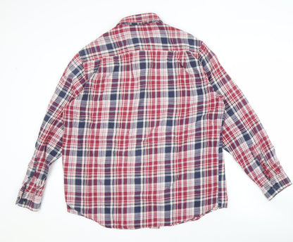 James Pringle Men's Multicoloured Plaid Shirt L