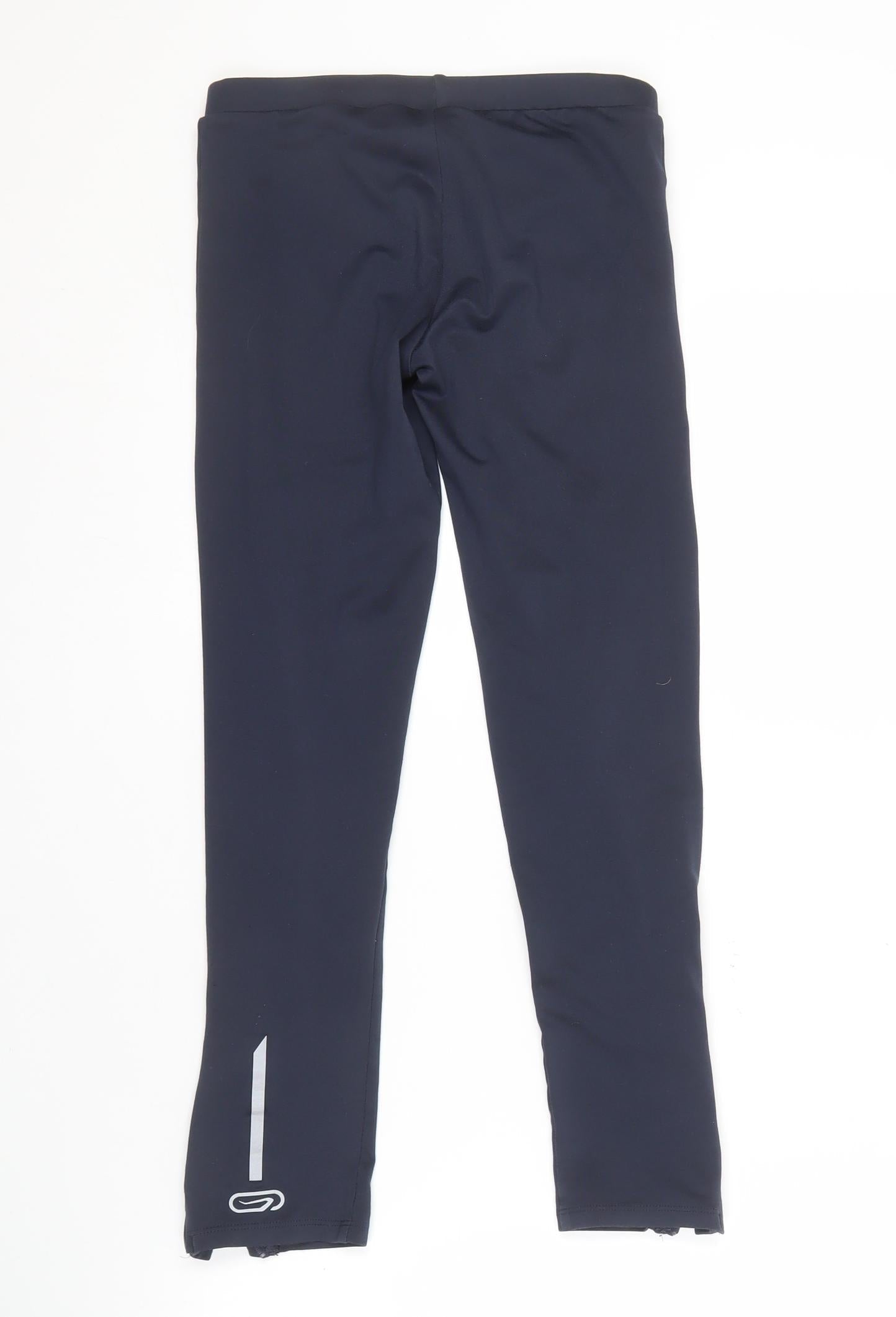 Decathlon Boys Blue Compression Leggings 12 Years - Running