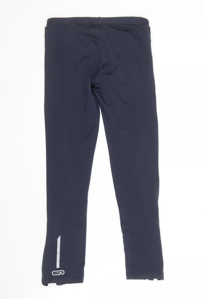Decathlon Boys Blue Compression Leggings 12 Years - Running