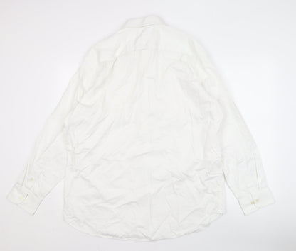 Banana Republic Men's White XL Button-Up Shirt