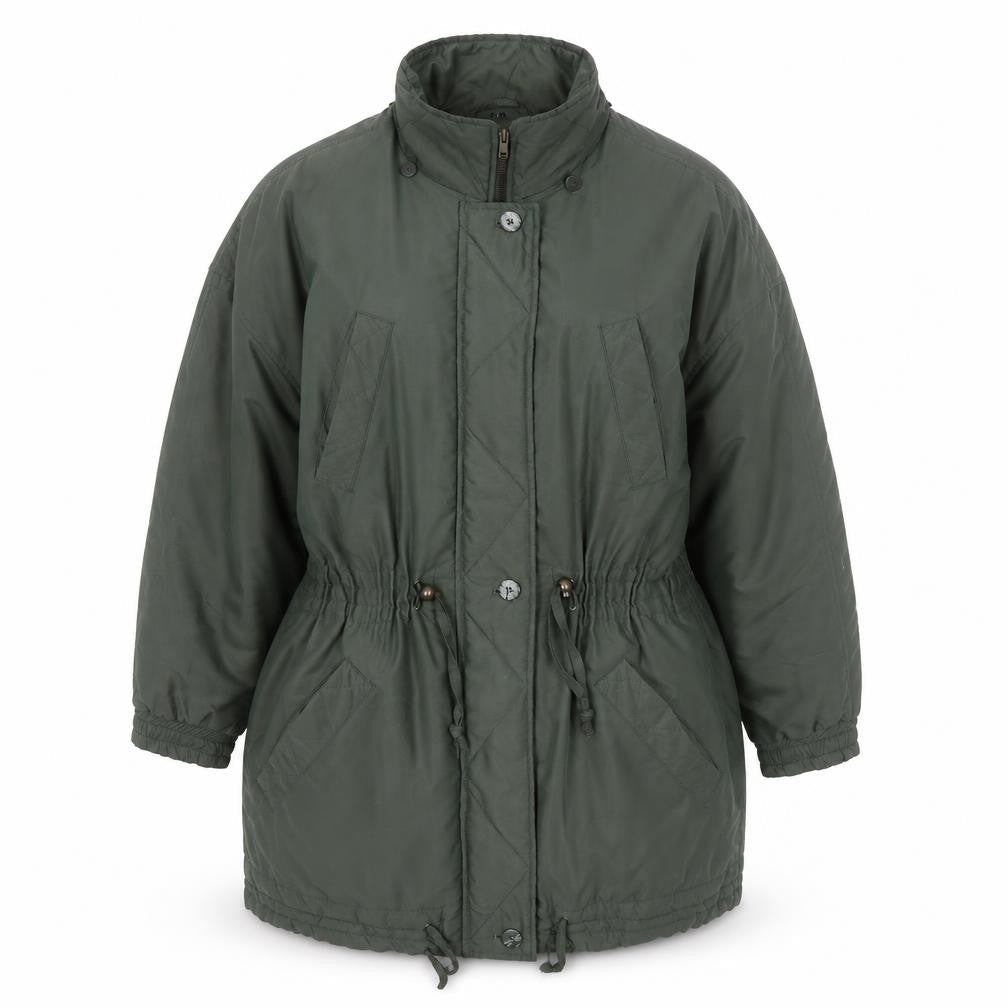 Womens UK Size 14 Etam Green Parka Coat