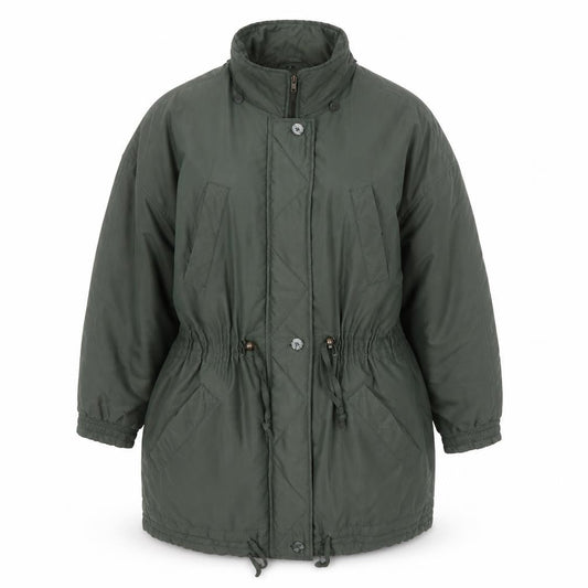 Womens UK Size 14 Etam Green Parka Coat