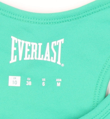 Everlast Women's Green Sports Bra, Size 10