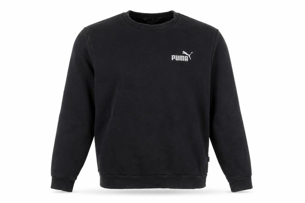 Mens UK Size XS PUMA Black Pullover Sweatshirt