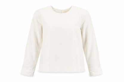 Womens UK Size 12 H&M White Basic Blouse