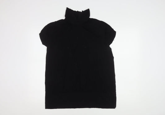 Womens UK Size 20 Dorothy Perkins Black Basic Blouse