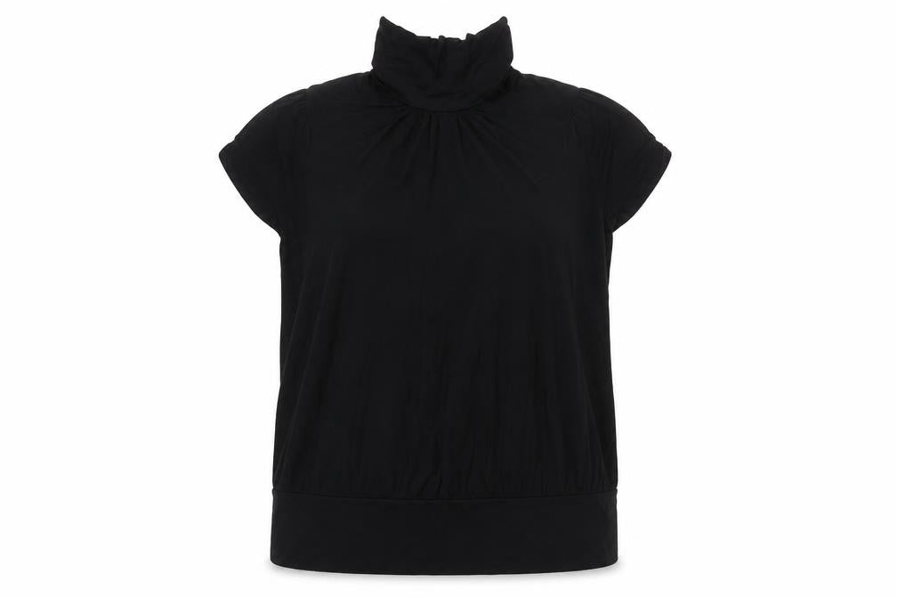 Womens UK Size 20 Dorothy Perkins Black Basic Blouse