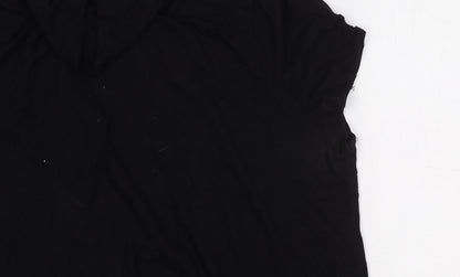 Womens UK Size 20 Dorothy Perkins Black Basic Blouse