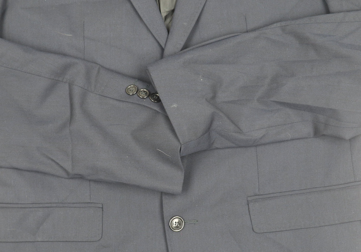 Mens UK Size 44 Zara Regular Blue Suit Jacket