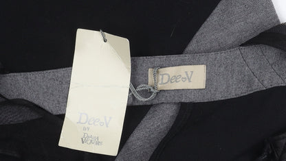 Dee V by Diana Vickers Black Bodycon Dress Size 14