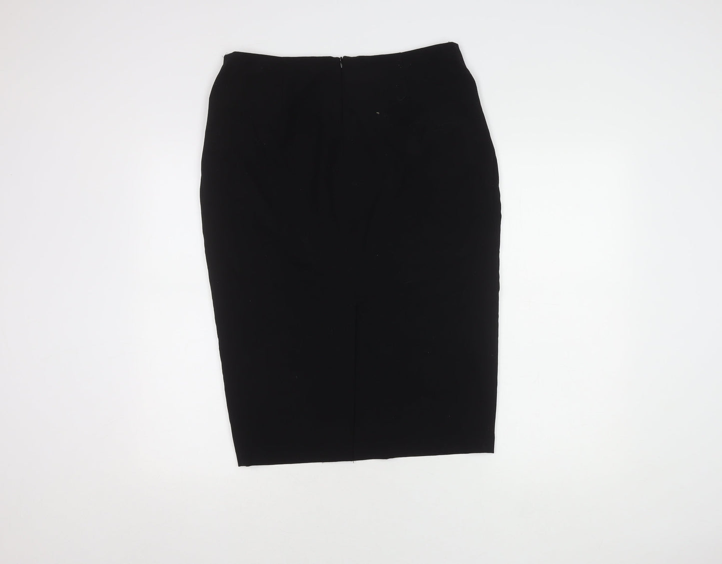 Marks and Spencer Women's Black Pencil Midi Skirt UK 14