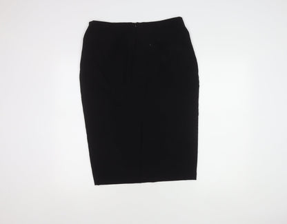 Marks and Spencer Women's Black Pencil Midi Skirt UK 14