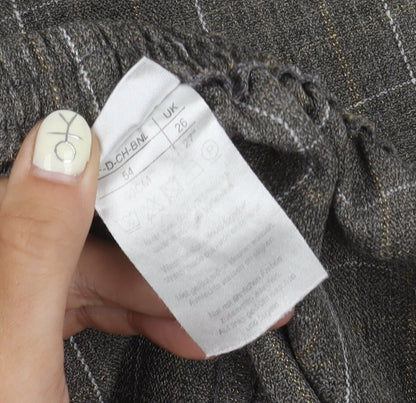 Womens UK Size 26 Damart Regular Fit Casual Grey Trousers