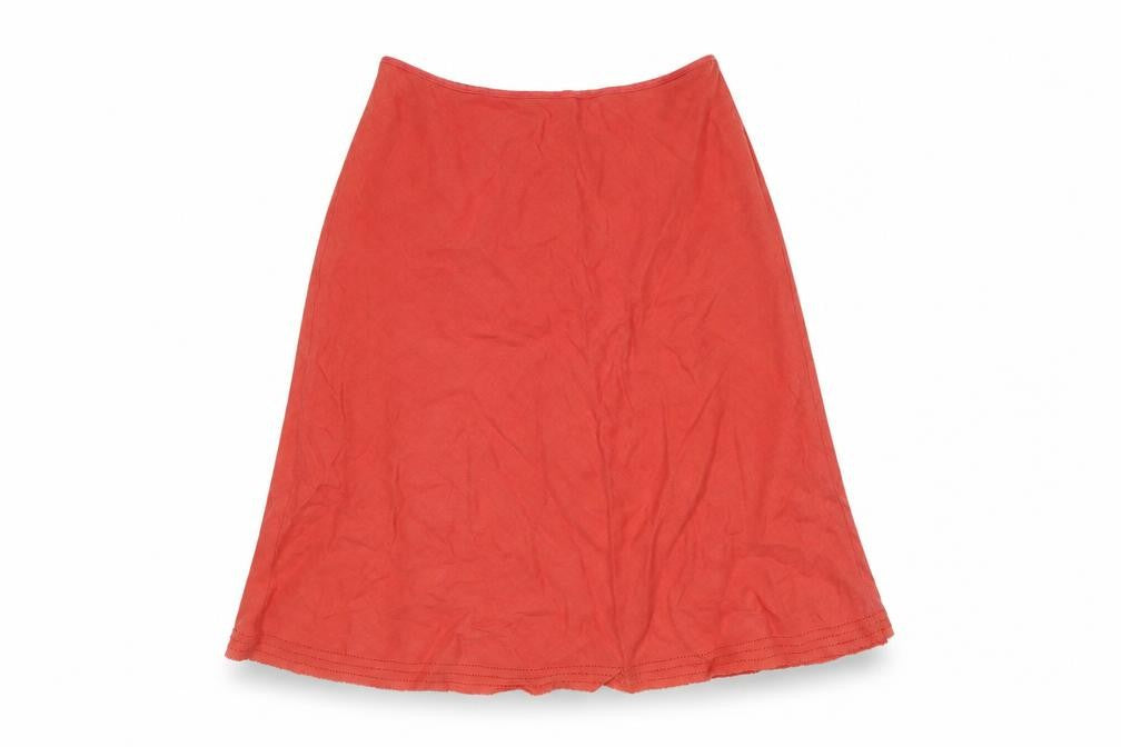 Linea Women's Red A-Line Skirt Size 14