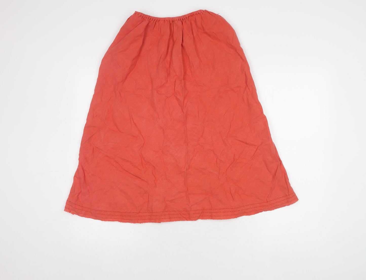 Linea Women's Red A-Line Skirt Size 14