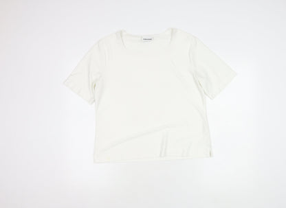Womens UK Size 12 Gerry Weber White Basic T-Shirt