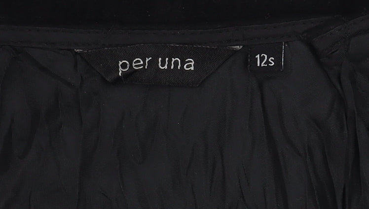 Per Una Women's Black Slim Skirt Size 12 S