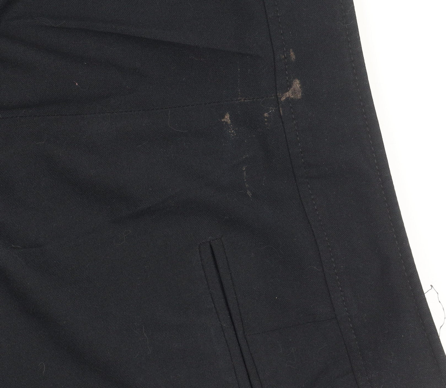 Anne Brooks Women's Black Straight Trousers, Size 12