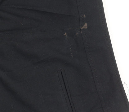 Anne Brooks Women's Black Straight Trousers, Size 12